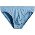 thumbnail image 4 of Reebok Men's Underwear - Low-Rise Quick Dry Performance Briefs (5 Pack), Size Medium, Blues/Charcoal, 4 of 4