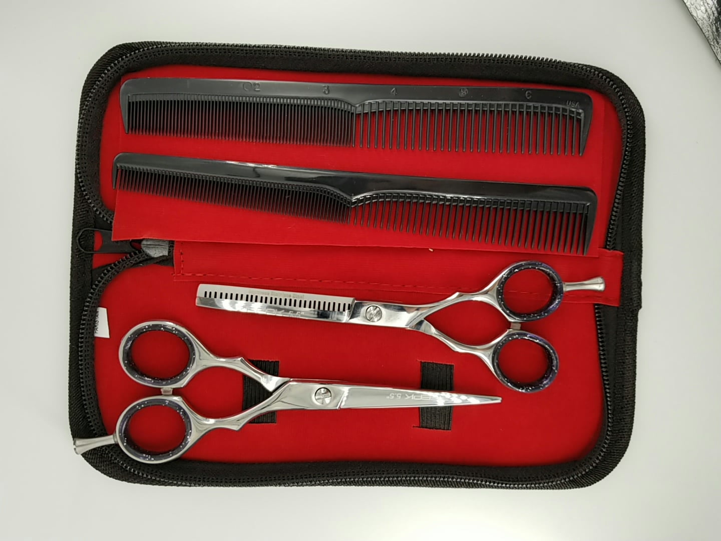 Cosmetology School Practice Hair Cutting Kit, Includes Mannequin Head, Barber Clippers, 23 Piece