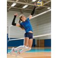 thumbnail image 3 of Manguitos acolchados para voleibol L LK SPORTS con orificio para el pulgar, negros, 3 of 5