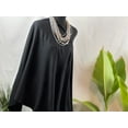 thumbnail image 3 of Elegant Black Polyester Scarf for Women Versatile Lightweight Wrap for All Seasons Chic Accessory|SOL24A271, 3 of 7