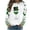 #063-Green, variant on Craaazy Women's St Patricks Day Tops Casual Printed Round Neck Loose Long Sleeve Capless Festival Clothing Gifts