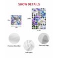 thumbnail image 7 of Spring Flowers Kitchen Dish Towels for Drying Dishes Set of 3, Watercolor Blossom Floral Black Plaid Waffle Weave Microfiber Hand Tea Bathroom Towels Quick Dry & Absorbent Towel 12x12, 7 of 7