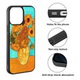 thumbnail image 2 of FINCIBO Soft Rubber Protector Cover Case for Apple iPhone 13 Pro Max 6.7" 2021 (NOT FIT Apple iPhone 13 mini 5.4" 2021/iPhone 13 Pro 6.1" 2021/iPhone 13 6.1" 2021), Sunflowers Vincent Willem Van Gogh, 2 of 5