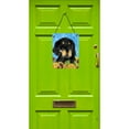 thumbnail image 2 of Gordon Setter in Summer Flowers Wall or Door Hanging Prints, 2 of 2