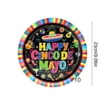 thumbnail image 3 of B Paper Carnival Party Tableware Set Plates Cups Napkins Tablecloth 274X137Cm Style B, 3 of 7