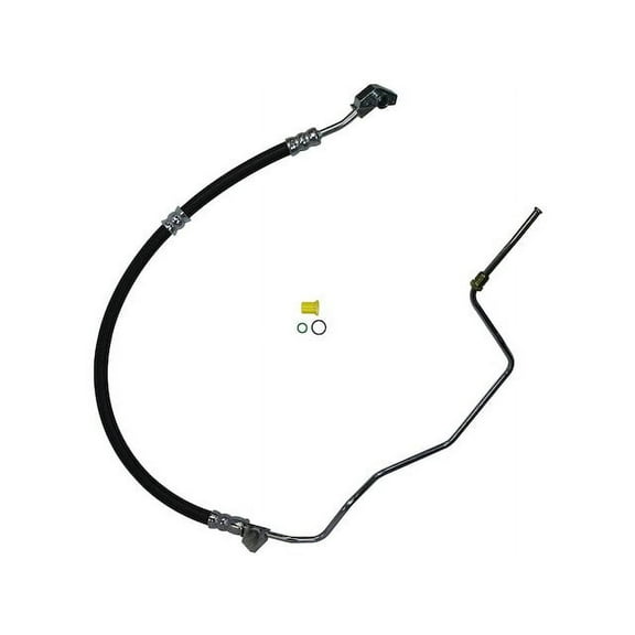 Pump To Gear Power Steering Pressure Line Hose Assembly - Compatible with 2006 - 2008 Honda Pilot FWD 3.5L V6 GAS 2007