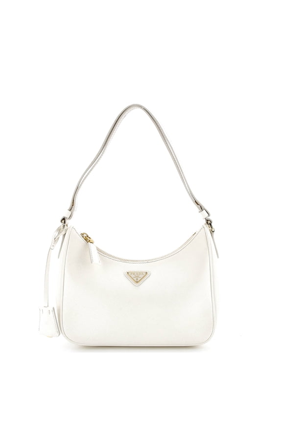 Pre-Owned Re-Edition Hobo Saffiano Leather Mini By Rebag