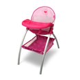 thumbnail image 1 of Trona Baby Doll ANIVIA DH010-PINK para muñecas de hasta 40 cm, 1 of 7