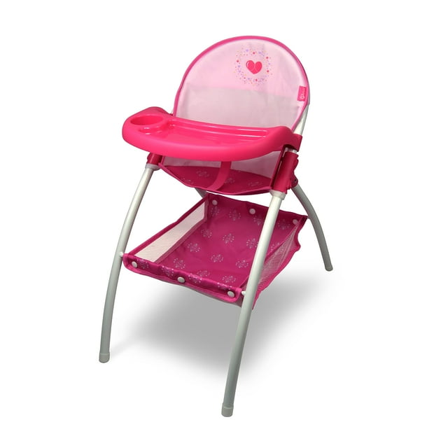 Trona Baby Doll ANIVIA DH010-PINK para muñecas de hasta 40 cm