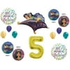 Aladdin 5th Birthday Party Balloons Decorations Supplies Jasmine Gold