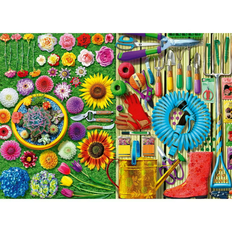 Ravensburger In the Garden Jigsaw Puzzle - 1000pc 
