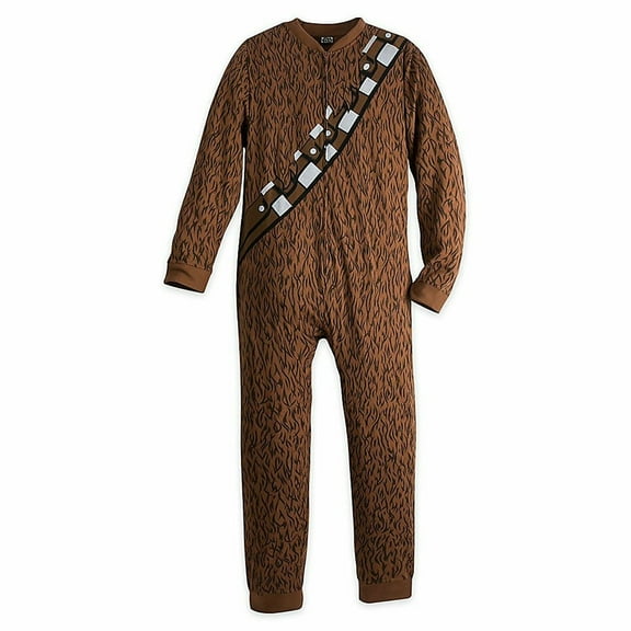 Star Wars Chewbacca Costume Cotton Sleeper Pajama Boy Size 8