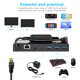 thumbnail image 5 of Estación de acoplamiento compatible con ROG Ally Steam Deck con USB-C a Ethernet 4K 60 Hz HDMI Stand HUB, 5 of 5