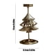 thumbnail image 4 of Candelabros de metal para velas votivas navideñas, adornos para mesas navideñas, candelabros con forma de copo de nieve, candelabros para el hogar, bodas, fiestas, decoración de mesas, 4 of 5