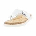 thumbnail image 2 of Izod Ladies' Size 8, Charcy Strap Sandal, White New in Box, 2 of 3