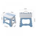 thumbnail image 3 of AMERTEER Home Foldable Step Stool for Kids - 10 Inches Wide and 8 Inches Tall - Holds Up to 300 lbs - Lightweight Plastic Folding Step Stool for Kids  Kitchen  Bathroom & Living Room (Kha, 3 of 5