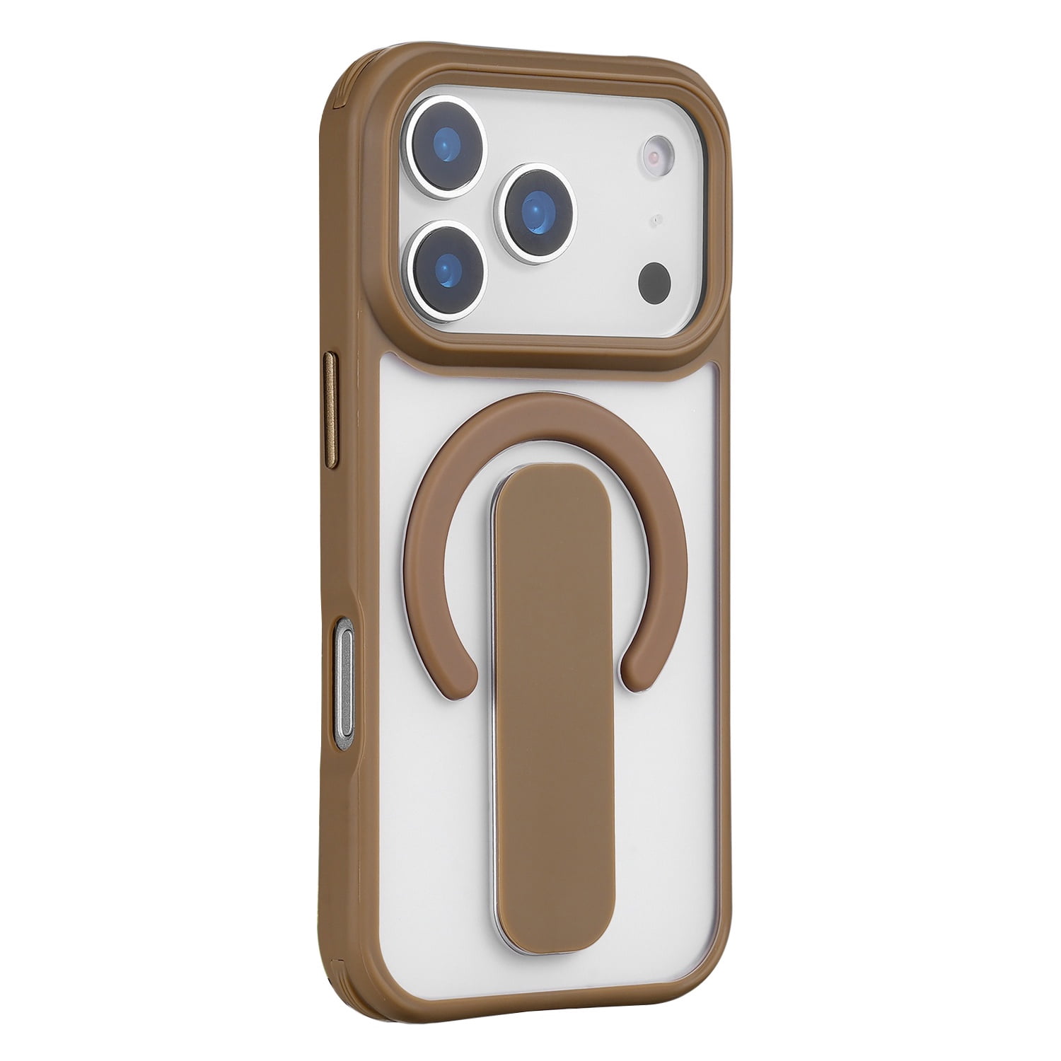 Elegant Matte MagSafe Case with Kickstand for iPhone 17 Pro - Desert
