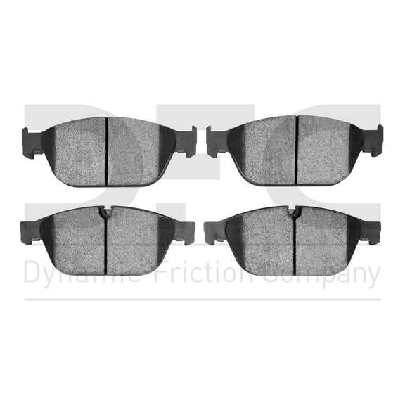 Dynamic Friction Company 5000 Advanced Brake Pads - Ceramic 1551-1546-00-Front Set For 2011-2018 Audi A8 Quattro, 2014-2017 Audi SQ5