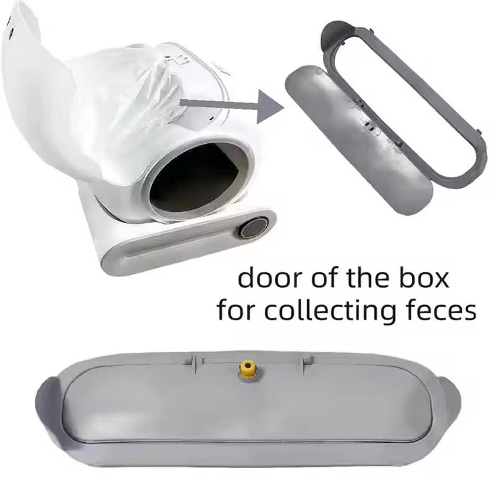 Serenable Self Cleaning Cat Litter Box Cover Part Lid for B0001-b9999 Collecting Feces L 02