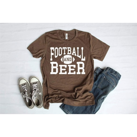 Game Day Graphic Tee – Football  Beer Unisex Tee