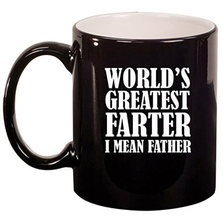 Ceramic Coffee Tea Mug Cup World's Greatest Farter Father