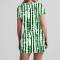 thumbnail image 5 of Summer Fashion Sun Dresses for Womens 2026 Plus Size Print Short-sleeved V-neck Casual Dress, 5 of 7