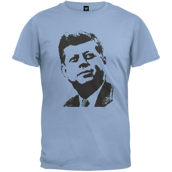 Old Glory Mens JFK Silhouette Short Sleeve Graphic T Shirt