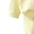 thumbnail image 5 of Gubotare Baby Boy Pjs Toddler Outfits Little Boys Pajamas Cartoon Print Cotton 2 Piece Train Sleepwear Fall Winter Clothes Set 4T 5T (Yellow,4-5 Years), 5 of 5