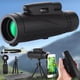 thumbnail image 1 of Telescopio monocular 12X50 con trípode y clip para teléfono, accesorio para acampar al aire libre., 1 of 9