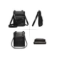 thumbnail image 2 of Deago Small Crossbody Bags for Women Vintage Soft PU Leather Cell Phone Purse Wallet Handbags Travel Shoulder Bag with Adjustable Strap (Black), 2 of 9
