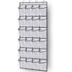 thumbnail image 1 of RV 1 zapatero para colgar sobre la puerta, bolsa de almacenamiento para colgar con 24 bolsillos, almacenamiento para colgar zapatos, organizador colgante multifunción para dormitorio, baño brillar  Electrónica, 1 of 5