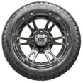 thumbnail image 2 of Golf Cart Wheels and Tires - 12" RHOX RX321 Black w/ Low Pro Tires - Set of 4, 2 of 3