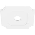 thumbnail image 2 of 36"OD x 7"ID x 21 1/2"C x 1"P Locke Architectural Grade PVC Contemporary Ceiling Medallion, 2 of 11