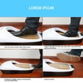 thumbnail image 3 of 1 adhesivo desechable transparente para zapatos, película plástica para el hogar, dispensador automático de cubiertas de zapatos (ancho 15cm), 3 of 6