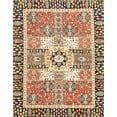 thumbnail image 1 of Ahgly Company Indoor Rectangle Abstract Dark Sienna Brown Abstract Area Rugs, 2' x 4', 1 of 6
