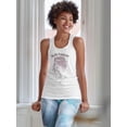 thumbnail image 2 of Body Positive Cute Art Racerback Tank Women -Smartprints Designs, Female Large, 2 of 4