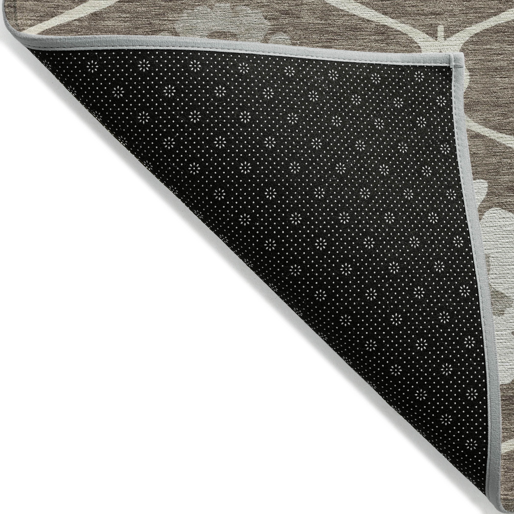 Addison Rugs Chantille Indoor/Outdoor Transitional Medallions Brown Washable Rectangle Rug, 10' x 14'