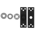 thumbnail image 4 of MRLESS 360 Degree Pivot Rotating Door Hinge, Heavy Duty Stainless Steel Concealed Shaft, Black Hidden Door Hardware for Smooth, 4 of 9