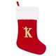 thumbnail image 5 of Ounissouiy Medias de Navidad Personalizadas de Tela - Ambiente Festivo Con Tejido de Precisión Tejido de Precisión Grande Rojo K K roja grande 2Conjunto, 5 of 6