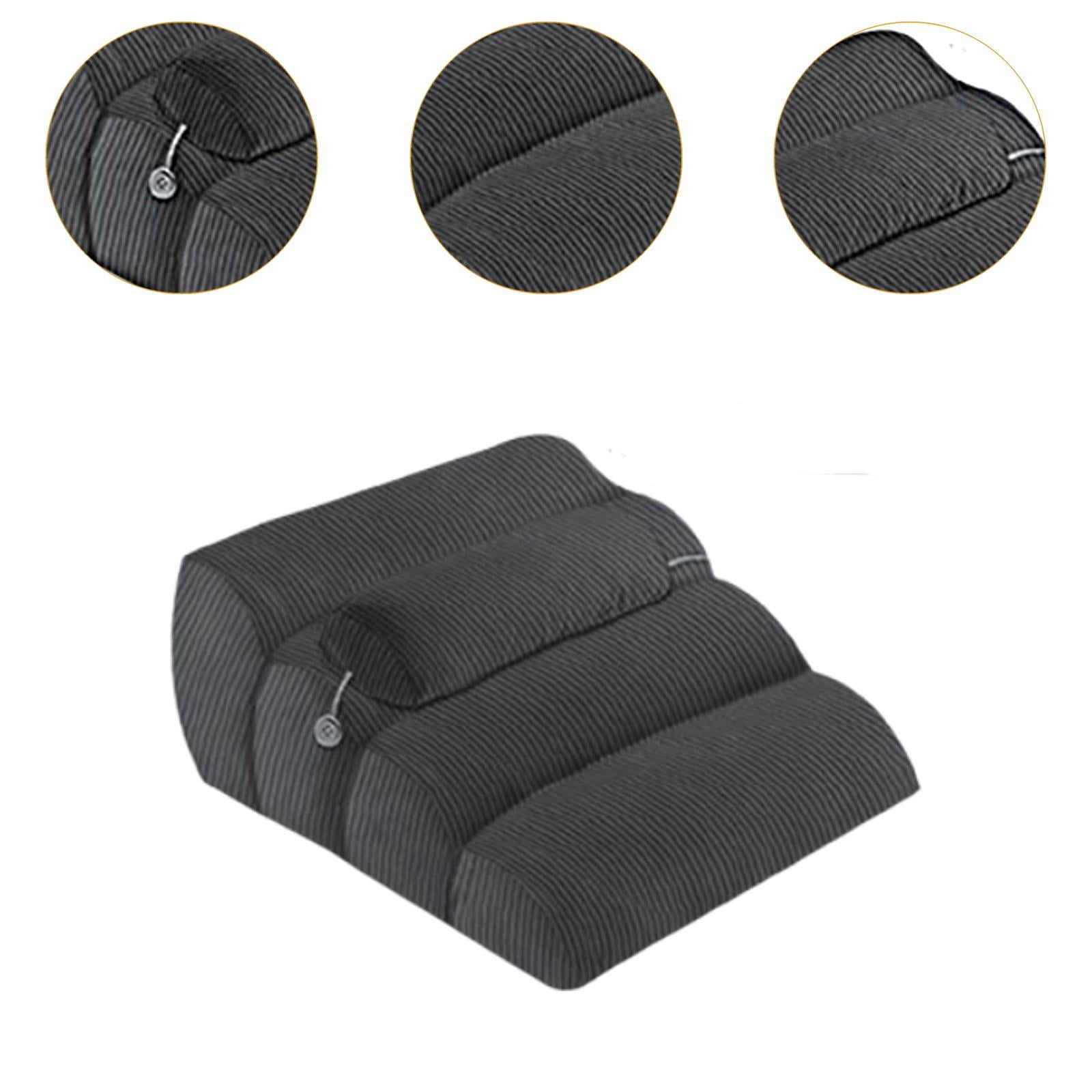 Esquirla Face Down Pillow, Sleeping Pillow, Soft Leg Support Bed Wedge Prone Pillow, Wedge Pillow for Watching Movies Relaxing Reading Gray