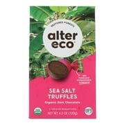 Alter Eco - Sea Salt Organic ChocolateTruffles, 10ct