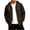 Brown, variant on Chiccall Mens Fleece Hoodie with Pockets Full Zip Long Sleeve Drawstring Hooded Sweatshirts Fashion Casual Athletic Solid Jacket