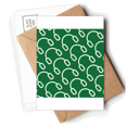 thumbnail image 1 of earph music stamp pattern Postcards Envelopes Blank Note Cards Mailing, 1 of 4