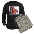 thumbnail image 6 of CafePress - Hangin' Out - Men's Long Sleeve Loose Fit Cotton Dark Pajama Set, 6 of 7