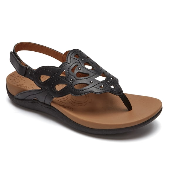 Rockport Women's Ridge Slingblack Sandal Black - CCH24-2-UBL21 (CH2083)
