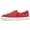 Red, variant on Obtaom Light Weight Canvas Loafers Women Boat shoes Slip on Loafers Comfortable Lace up Canvas Fishion Sneakers(Orange,US11)
