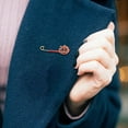 thumbnail image 4 of Elegant Crystal Brooch Pin For Blouse Scarf Shawl Fashion Jewelry Accessory For Women Gold Silver Rhinestone Decorative Clip, 4 of 5