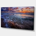 thumbnail image 2 of Ciel Nuageux et Vagues Orageuses - Impression sur Toile, 2 of 4