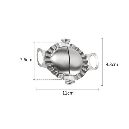 

WEPRO Stainless Steel Dumpling Ravioli Maker Press Easy-tool For Dumpling Dough Stamp