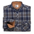 thumbnail image 4 of SPEEDRUN Men's Flannel Shirts Cotton Long Sleeve Shirt Casual Button Down Shirts with 2 Pockets, 4 of 6
